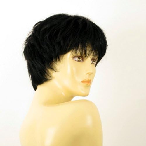 short wig for women 100% natural black ref SYLVIE 1b