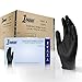 1st Choice Black Nitrile 4 Mil Thick Disposable Gloves Large Case of 1000   Exam Medical Latex Free Black Large
