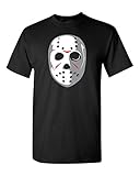 Jacted Up Tees Friday the 13th Jason Halloween Mask Men's T-Shirt SHIPS FROM OHIO USA