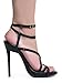 ZooShoo Womens Ankle Strap High Heel Sandals - Dress, Wedding, Party Heeled Shiny Pumps - Elegant, Comfortable & Strappy