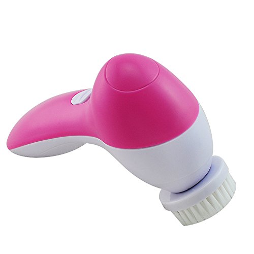 Funwill Essential Face Brush cleansing Exfoliating Scrub Electric Wash Face and Body Set Battery Operated Massager Rid of Acne Kit Beauty Spa Deep Clean Skin Personal Care