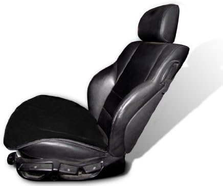 Seat Pad made from Luxurious Australian Merino Sheepskin - Onyx (For car, office chair, or plane)