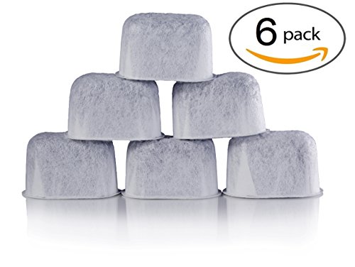 Click Here to See More Images 6-Pack of Breville BWF100 Compatible Water Filters (Activated Charcoal)