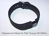 Replacement Band Strap kit for Fitbit Charge HR Activity Tracker - Small - Black - CentralSound