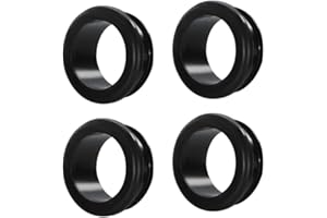 ARTGOL 4 Pcs Rubber PCV Breather Grommets O.D. 1 1/4" I.D. 1" for Steel Valve Covers SBC BBC SBF BBF 350