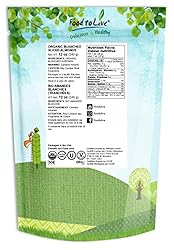 Organic Blanched Sliced Almonds, 12 Ounces