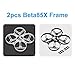 BETAFPV 2pcs Beta85X Cine Whoop Frame Kit Black and White Compatible for 1105 Brushless Motor Beta85X Cine Whoop Drone