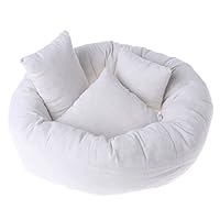 Newborn Baby Photography Posing Pillow Filler Photo Prop (1pc Donut + 3pcs Pillow, basket not included)