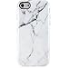 VIVIBIN iPhone SE Case 2020, iPhone 7 Case,iPhone 8 Case, Cute White Marble for Men Women Girls Protective TPU Cover Slim Fit Thin Phone Case for iPhone 8/iPhone 7/ New iPhone SE