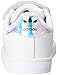 adidas Originals boys Superstar Cloudfoam Sneaker, White/White/Metallic Silver, 10 Toddler US