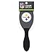 Worthy Promotional NFL Pittsburgh Steelers Salon Style Hair Brush with Ball Tipped Bristles and Bonus Hair tie