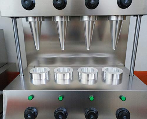 Tinsay Commercial Pizza Cone Forming Making Maker Machine with Rotational Pizza Oven 110V