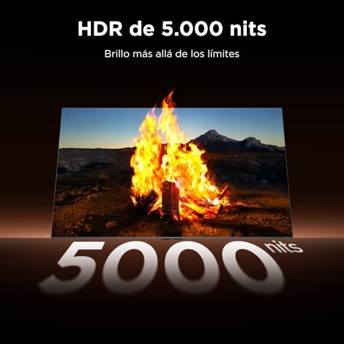 65C8L 65 Pulgadas SQD-Mini LED 4K HDR10+ Smart TV, 5.000 Nits