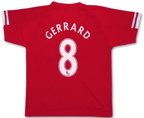 Amazon サッカーユニフォーム リバプール ホーム 背番号 8 スティーヴン ジェラード Fth 063 サッカー フットサル レプリカ ユニフォーム 通販