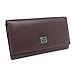 ID Stronghold RFID Wallet Ladies Clutch - RFID Protective Ladies Wallet - RFID Secure Wallets Stop Electronic Pickpocketing