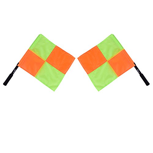 Kosma set of 2 Referee Flag | Umpire Flag | Football Linesman Flag