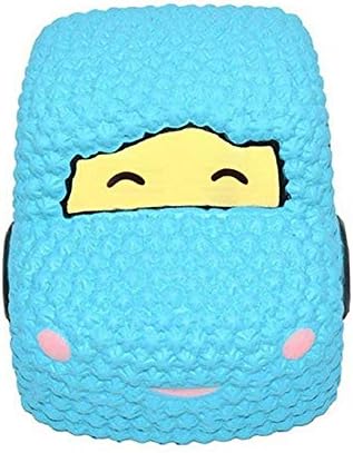 Squishies Jumbo Slow Rising Clearance for Kids! Lovely Squishy Spun Sugar Scented Squeeze Collection Toys Kawaii Fun Car Cartoon Stress Toys for Kids and Adults (Blue)
