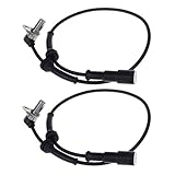 AUTEX 2PCS ABS Wheel Speed Sensor Rear Left & Right ALS1168 compatible with Land Rover Discovery 1999 2000 2001 2002 2003 2004 4.0L 4.6L