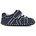 Pediped Boys Originals Jake Shoe, Navy, Small E (6-12 Months E US Infant)