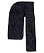 Velvet Durag Doo Du Rag – Black Colored Mane Du-rag Cap Hat For Women Or Men XL XXL Long Thick Color 360 540 Designer Gay