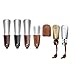 GAINWELL Travel Metal Shoe Horn (4.3”) - Curvy Edge for Thumb Designed