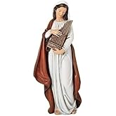 Joseph Studio Renaissance Saint Cecilia Patroness of Musicians Figurine 66919