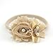 Lovemyangel 3 PACK Newborn Baby Girl Hair Bows with Soft Nylon Headbands Set (KHAKI)