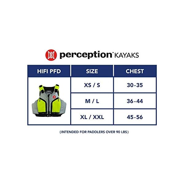 Perception Kayaks HiFi Kayaking Life Jacket Board N' Paddle