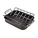 HIC Kitchen Roasting Pro V-Shaped Baking Rack - Premium Heavyweight Non-Stick Steel Wire, 16 x 10.25 inches - Ideal for All-Over Browning, Oven Safe to 500°F