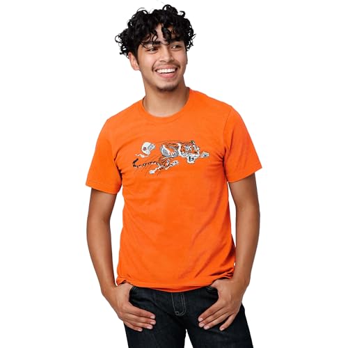 FOCO Cincinnati Bengals NFL Mens 1968 Retro Logo T-Shirt - Orange - XXL
