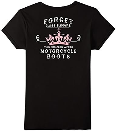 Women's Biker Chick - Biker princess T-shirt XL Black