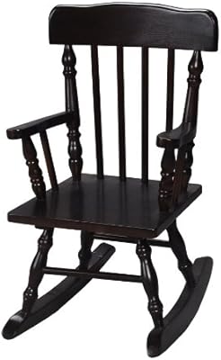 childs white rocking chair