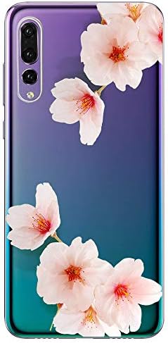 Case Compatible with Huawei P20 Pro Cover TPU Soft Silicone Transparent Clear Back Cover Case for Huawei P20 (5, Huawei P20 Pro)