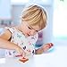 B bangcool Wooden Spinning Top Toys Wood Spin Up Toy for Party Favors(12Pcs)