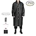 EnergeticSky Rain Ponchos For Adults, EVA Reusable Rain Coat With Hoods And Sleeves, Portable Rain Coats for Women Men