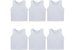 Tych3L Scrimmage Training Vest Kids Youth Adult Soccer Practice Jersey Athletic Pinnies (6 & 12 Pack)