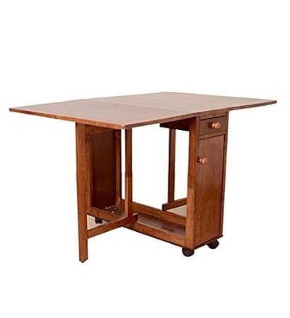 HomeTown Compact Four Seater Dining Table (Walnut)