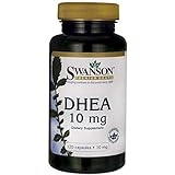 Swanson DHEA Energy Bone Immune System Health Healthy Aging Anti-Aging Supplement 10 mg 120 Capsules (Caps)
