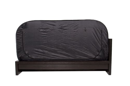 Privacy Pop Bed Tent (Full Bunk) - BLACK