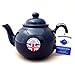 Hand made Original 6 Cup Brown Betty Teapot in Cobalt Blue (Cobalt betty)