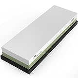 Whetstone, Premium Knife Sharpener Sharpening Stone Water Stone Kit by PaiTree, Safe Honing Holder Silicone Base Included (1000/6000 Grit)