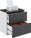 Ameriwood Home Pursuit Lateral File Cabinet, Gray