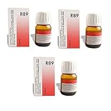 3 x Dr. Reckeweg - Homeopathic Medicine - R89 - Hair Care Drops.