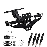 MDPROMCP Motorcycle License Plate Universal
