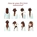 100% Remy Human Hair Clip in Extensions Grade AAAAA Natural Hair Full Head 7pcs 16clips Standard Weft Long Silky Straight for Women Fashion and Beauty (20