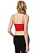 J.TOMSON Womens sleeveless Strappy Bustier Crop Tank Bralette Top