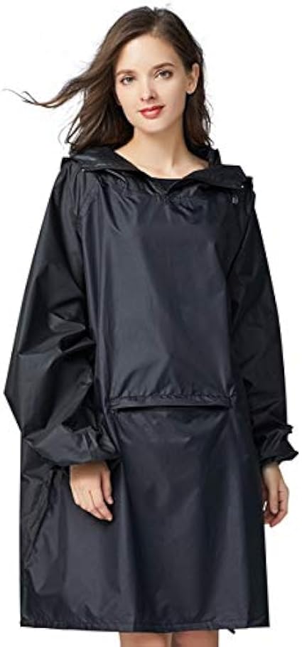 Regenponcho Wasserdicht 2 Stück Regenponchos Aus EVA - Wiederverwendbare Regenmäntel Für Damen/Herren Wasserdicht Regenponcho Amazon