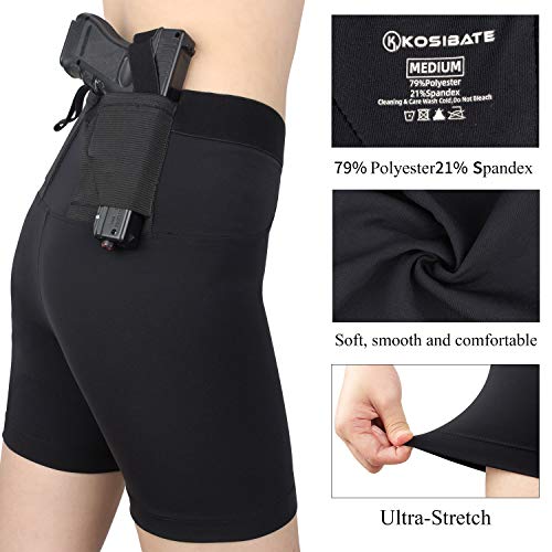 Kosibate Short Gun Holster for Women Concealed Carry with Two Pistol