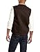 Carhartt Men's Mock Neck Vest Sherpa Lining ,Dark Brown,Large