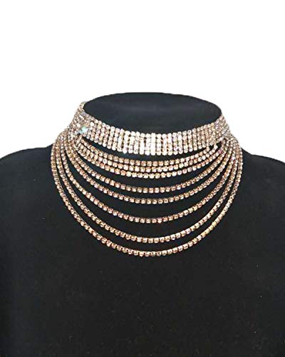 Buy Croozy Womens Multilayer Rhinestone 